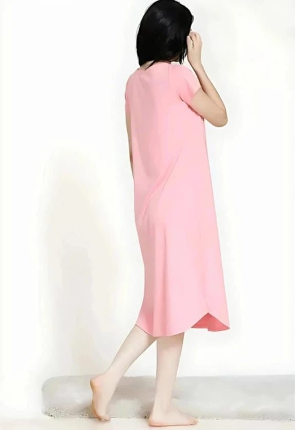 Sakz Dreamwear Dress (Pink Tee Dress)
